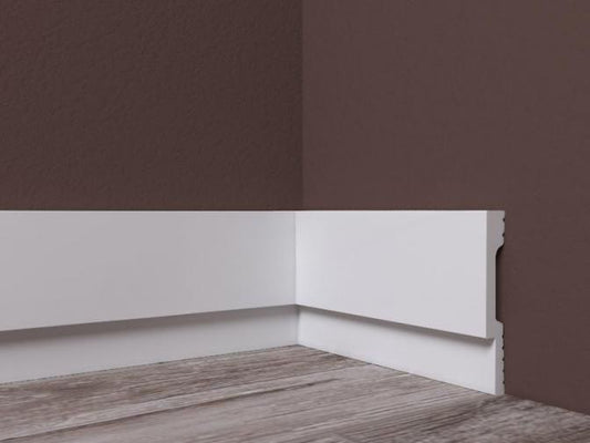 Plinta Alba Duropolimer, 80x12X2400 mm
